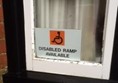 Picture of The Royal Oak, Fritham - Disabled ramp available sign