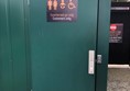 Picture of accessible toilet door
