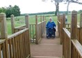 Yours truly out on the 'trail'