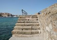 Set of steps leading to the lighthouse