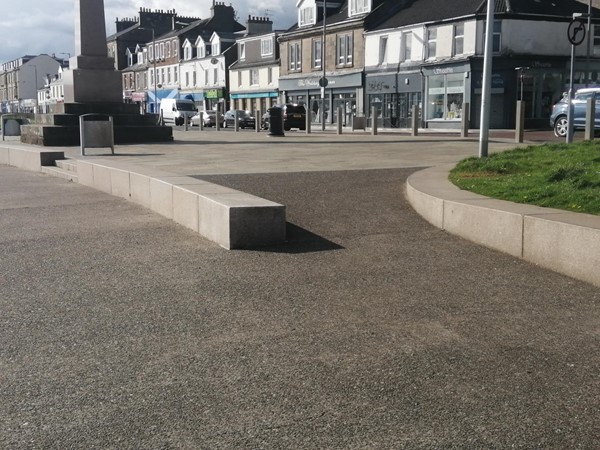 Ramp access to Helensburgh Seafront