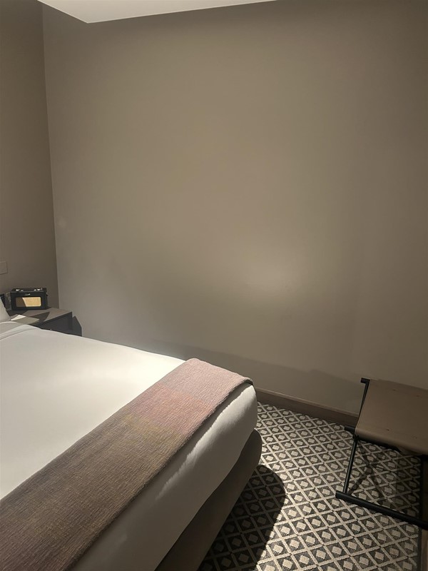 room 214 right of bed
