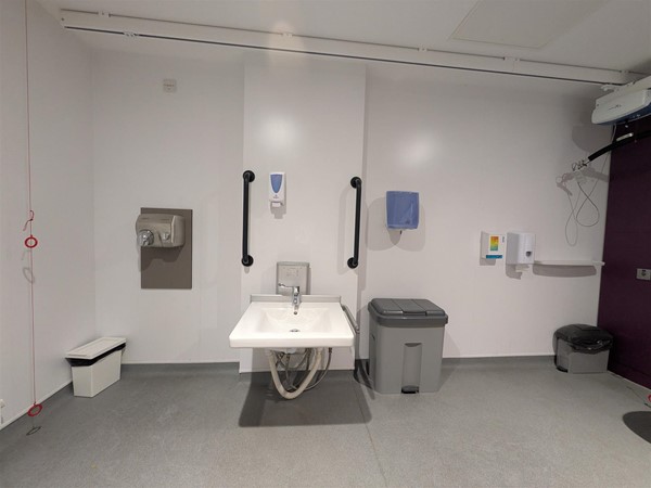 image of sink in Changing Places toilet