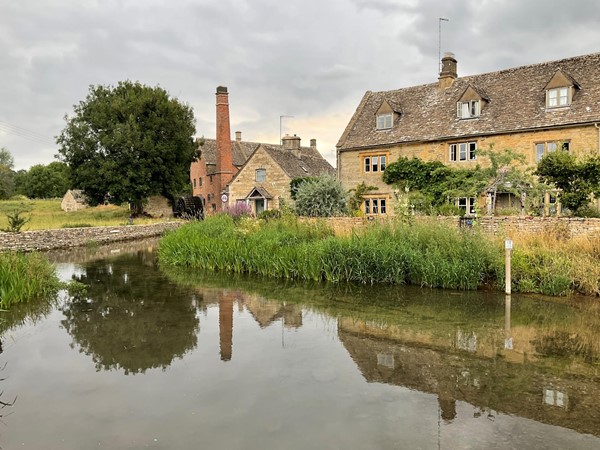 Walk with us along the river Eye to visit THE OLD MILL at LOWER SLAUGHTER
