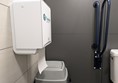 Image of paper towel to adjustable change bed