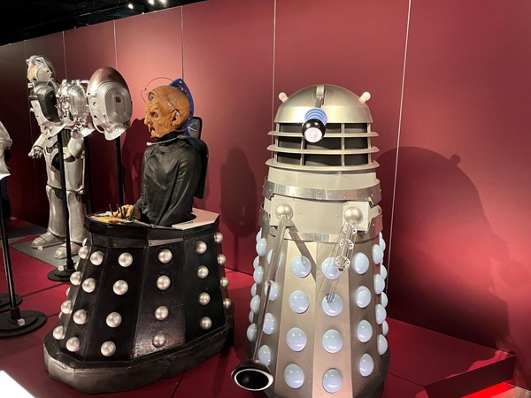 Davros a dales and some cybermen