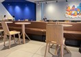 Another image of the seating area of the venue.
