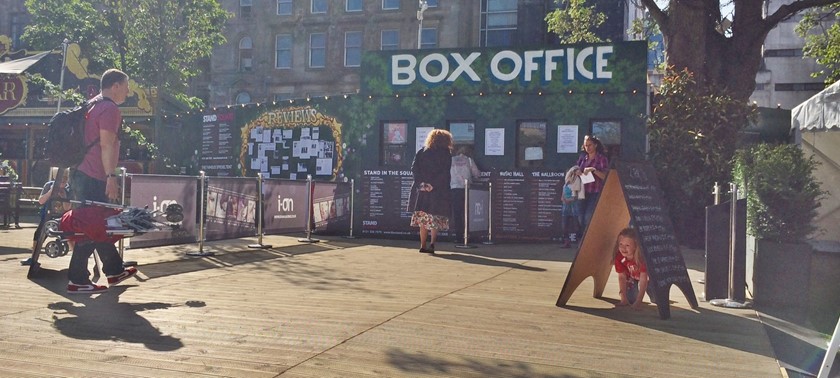 Edinburgh Festival Fringe at St Andrew Square