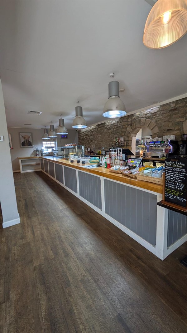 The food order area.