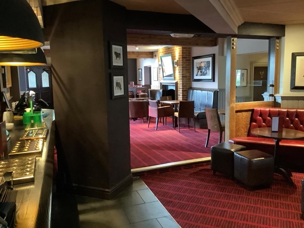 Picture inside the restaurant
