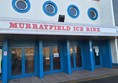 The front doors of Murrayfield Ice Rink