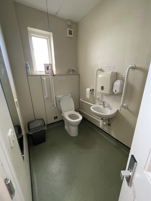 Image of an accessible toilet