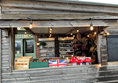 The fruit and veg displayed outside