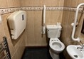 Toilets were clean and well kept. The sink is close to the toilet but we managed ok