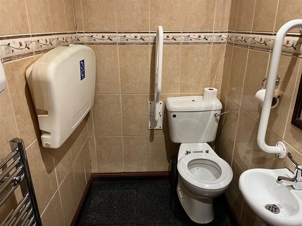Toilets were clean and well kept. The sink is close to the toilet but we managed ok