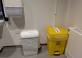 Image of bins in Changing Places toilet