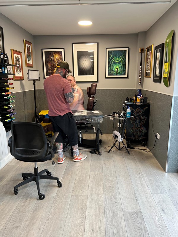Bathhouse Tattoo interior