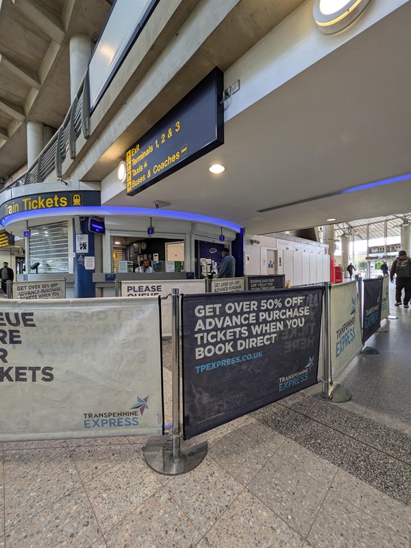 Image of the ticket office