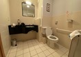 Hotel bathroom.