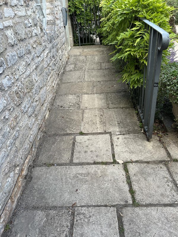 Room 1 slight slope