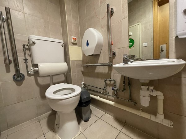 Image of an accessible toilet