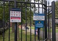 image of signage at the park entrance