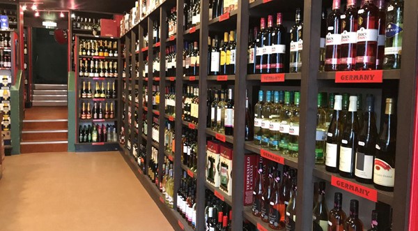 Image showing the inside of The Wine Shop.