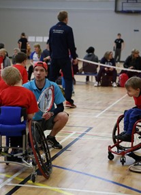 Advantage - Edinburgh's Disability Tennis Programme