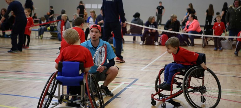 Advantage - Edinburgh's Disability Tennis Programme