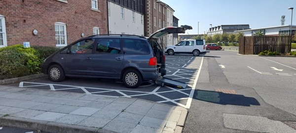 Picture of a car with it's boot open