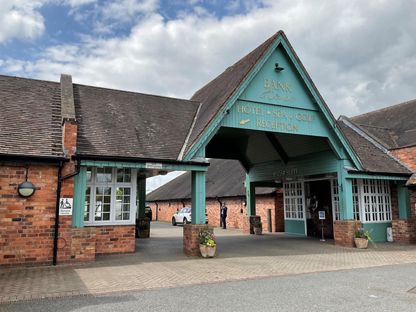 Picture of the front of the hotel