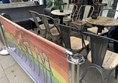Image of an outside seating area