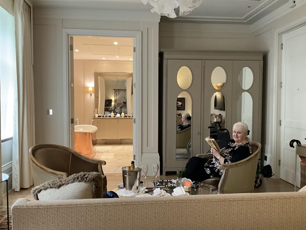 Image of a person in a room