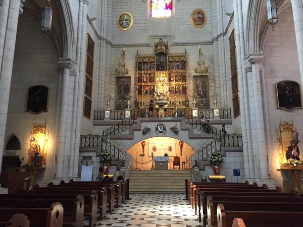 Almudena Cathedral Altar