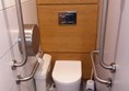 adapted toilet in the main toilet block