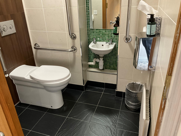 Picture of the accessible toilet