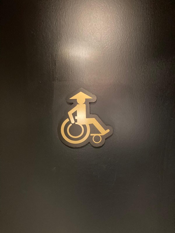 Toilet door