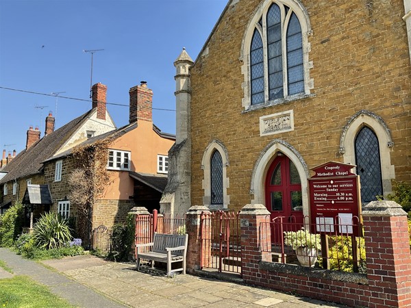 Image of a brick church