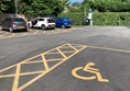 Disabled parking space