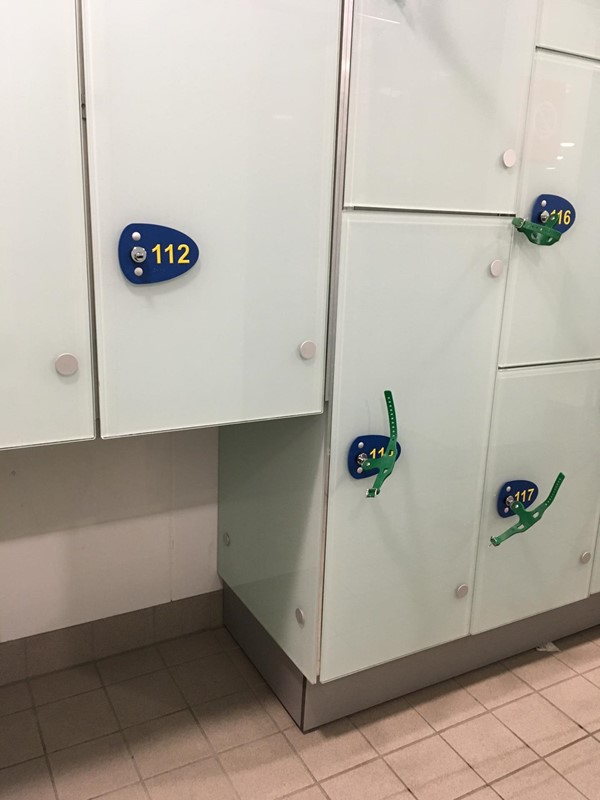 Accessible lockers