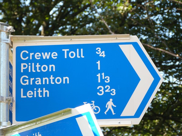 Picture of The Telford Path and the Ferry Road Path - Signs