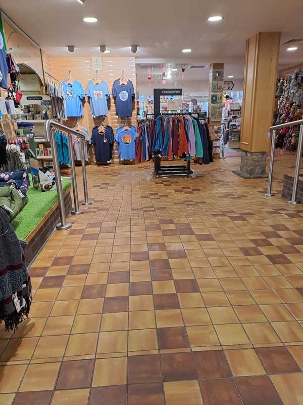 Image of a clothes shop interior