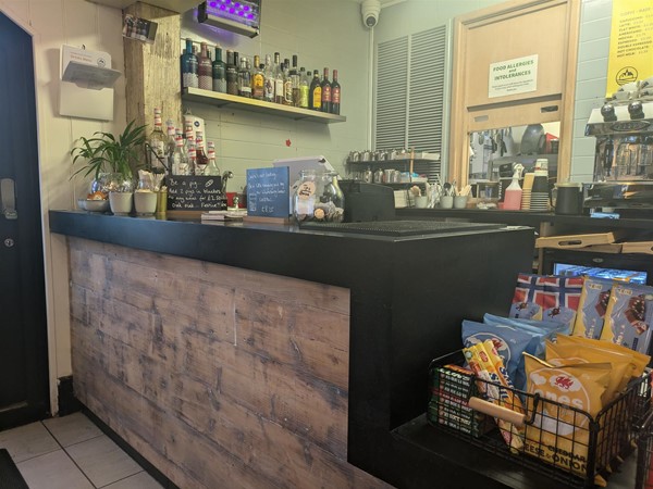 Image of till at the café
