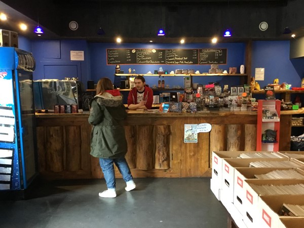 cafe odering area