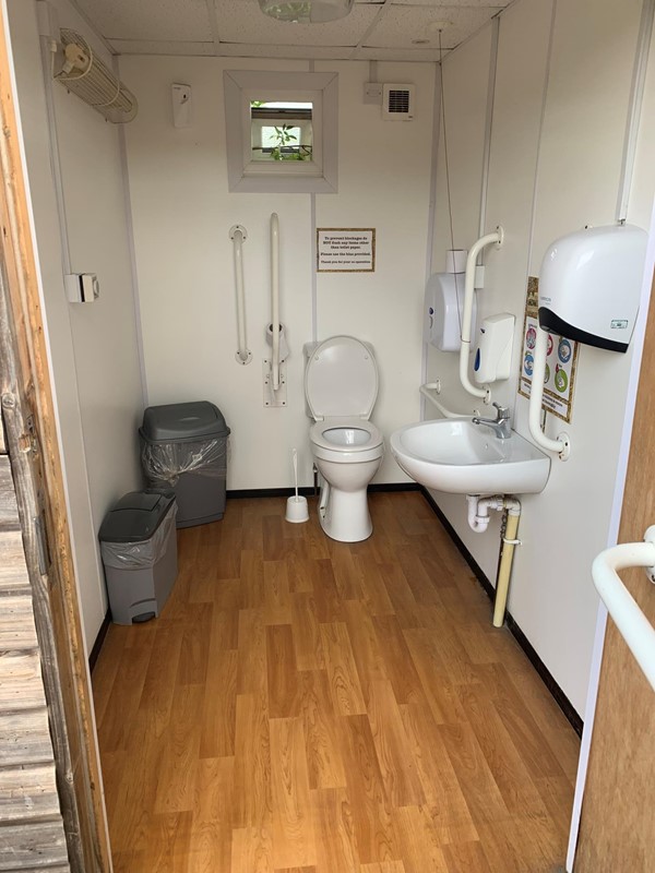 Picture of the accessible toilet