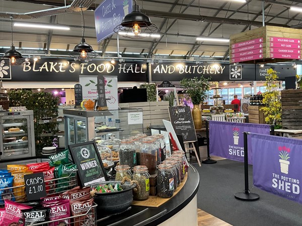 Image of another food counter.