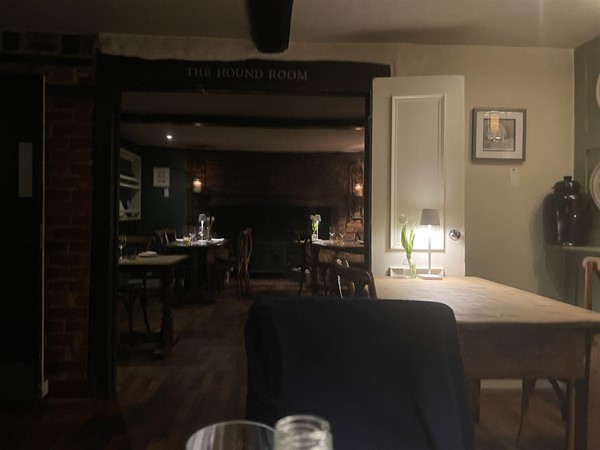 Inside the dining room