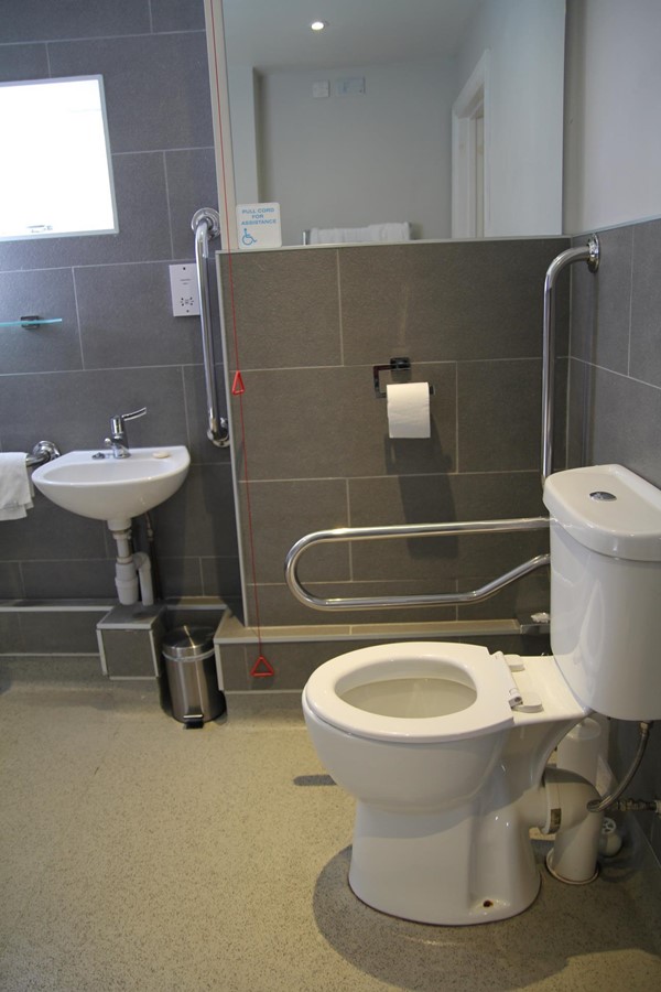 Picture of The castle Hotel's accessible toilet