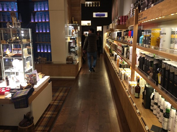 Picture of Scotch Whisky Experience - The whisky shop.