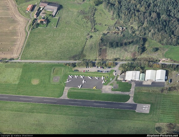 Fife airport from above.